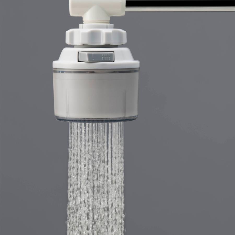 クリタック 浄水器 ロカシャワー HP15 （ 活性炭 蛇口直結型