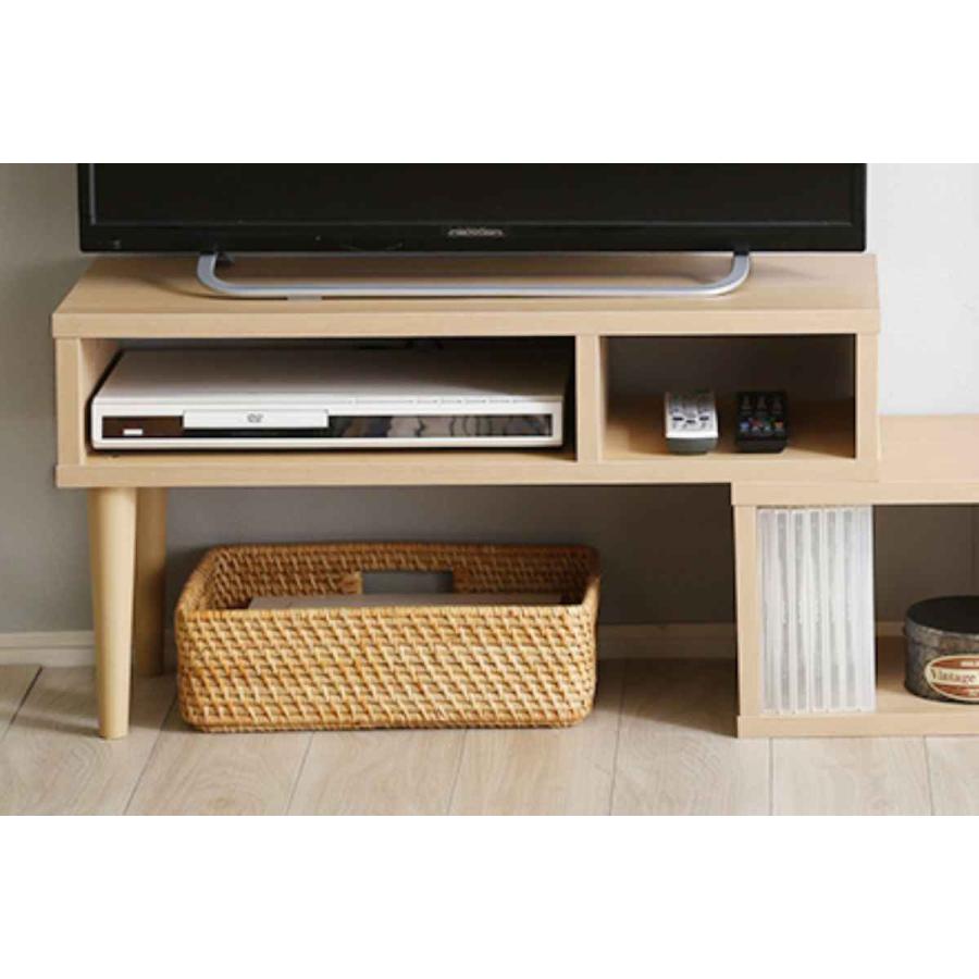 ホームテイスト（HOME taste） テレビ台 幅75-135cm 伸縮式 北欧風