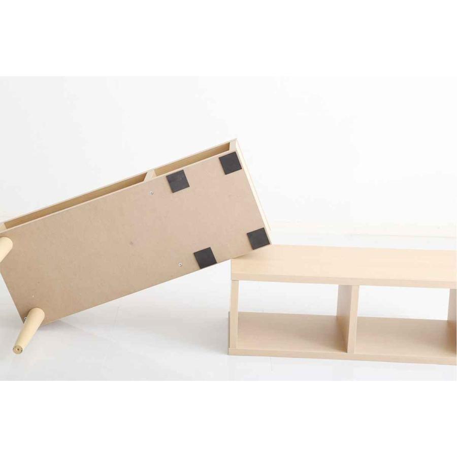 北欧 テレビボード テレビ台 テレビ ラック ホームテイスト（HOME taste） テレビ台 幅75-135cm 伸縮式 北欧風