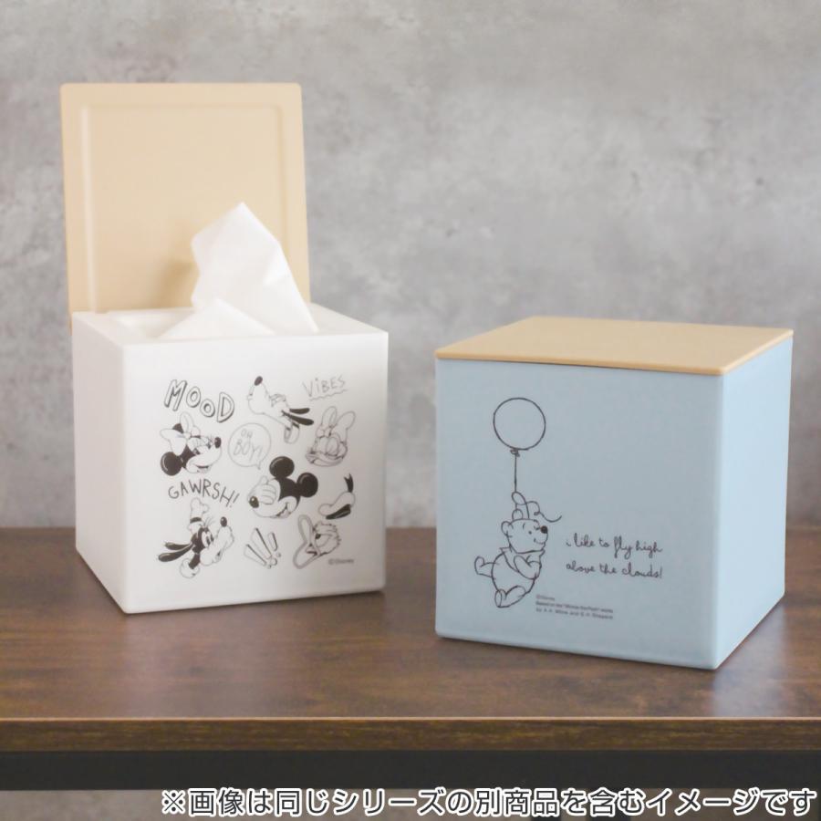 錦化成 箱型ティッシュケース くまのプーさん フタ付 日本製