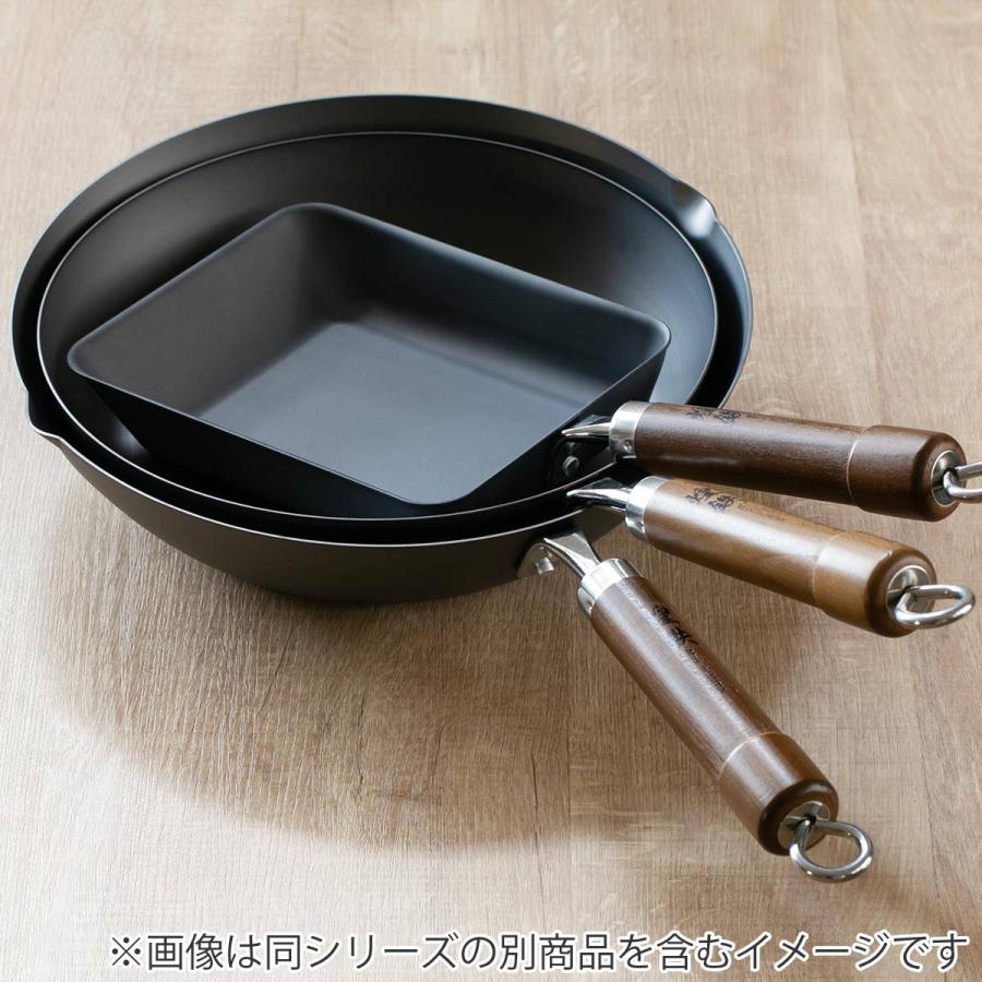 玉子焼き器 鉄製 煌鉄 窒化加工 日本製 （ IH対応 ガス火対応 卵焼き器 玉子焼きフライパン エッグパン 鉄のフライパン ）｜interior-palette｜14