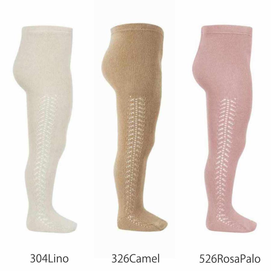 タイツ condor 子供用 12〜18ヶ月 Warm cotton tights with side openwork （ コンドル サイドオープン ワークタイツ ベビー 子供用タイツ ベーシックタイツ ）｜interior-palette｜12