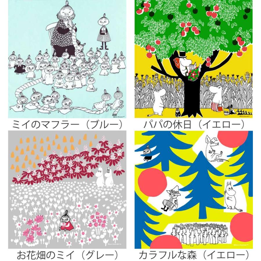 ムーミン ハンカチ 大判 50×50cm MOOMIN TRIBUTE WORKS
