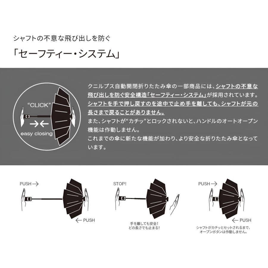 折りたたみ傘 Knirps T220 軽量 自動開閉 （ クニルプス 折り畳み傘 晴雨兼用 雨傘 日傘 傘 コンパクト ワンタッチ 専用ケース付き セーフティロック ）｜interior-palette｜21