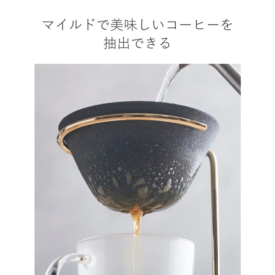 コーヒーフィルター セット S 1〜3杯用 Ceraful セラフル セラミック （ ドリッパー 波佐見焼 コーヒードリッパー 専用スタンド ）｜interior-palette｜05