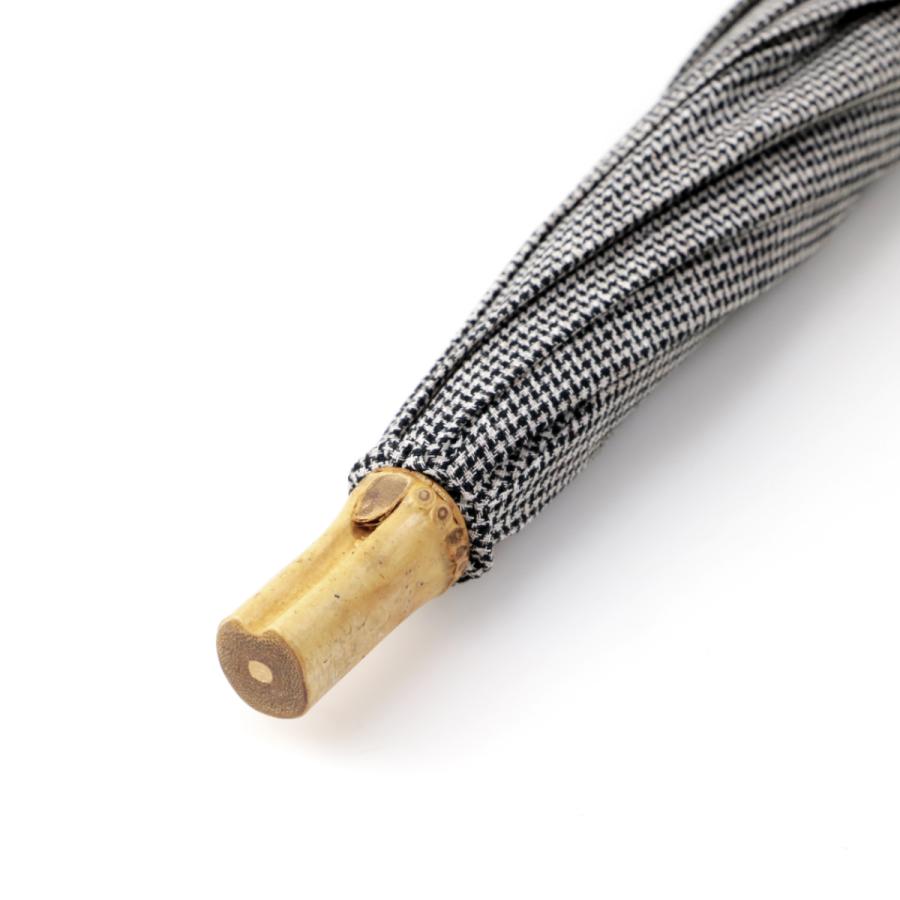 SUR MER（シュールメール） 日傘 長傘 クラシックリネン 千鳥柄 日本製