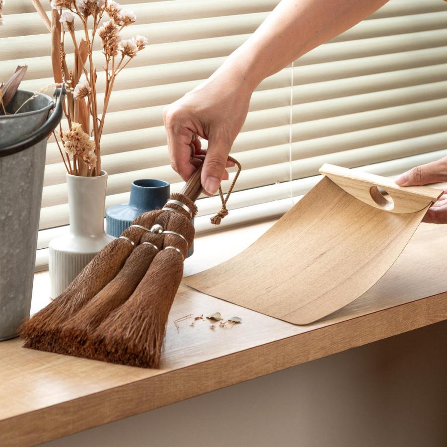 高田耕造商店 ちりとり 小サイズ 天然木ちりとり （ 木製 チリトリ