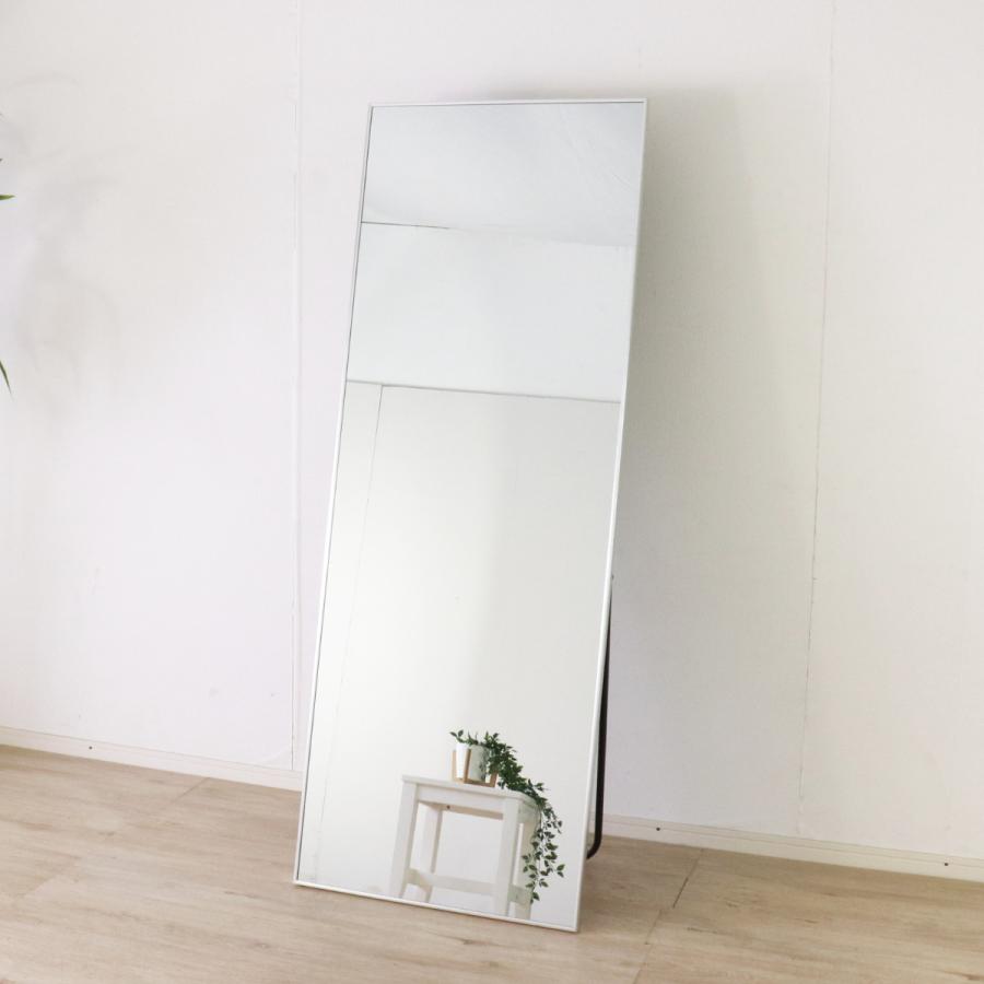 スタンドミラー 全身 壁掛け アルミ 60×165cm ( 大型 ミラー 鏡 スタンドミラー 全身 壁掛け アルミ 60×165cm ( 大型 ミラー 鏡