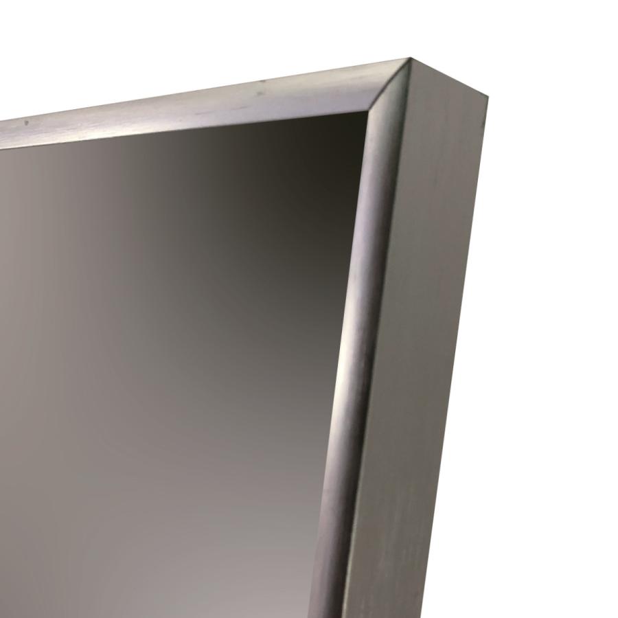 スタンドミラー 全身 壁掛け アルミ 60×165cm （ 大型 ミラー 鏡