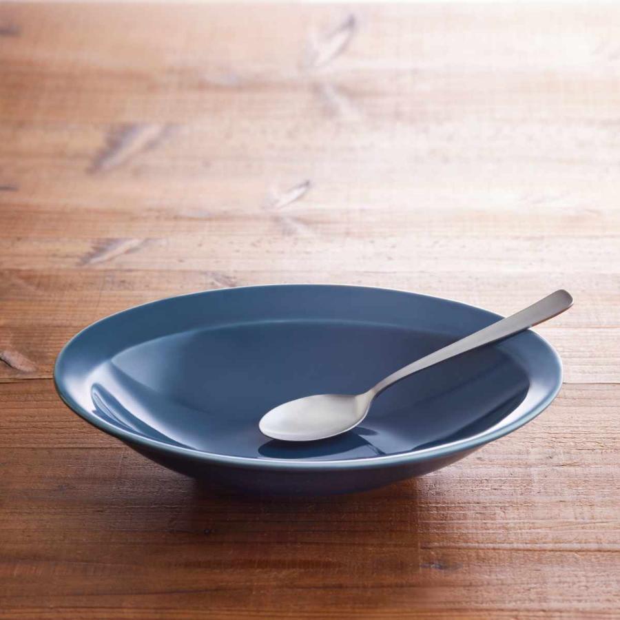 カレー皿 スプーンセット 25cm 逸品窯 陶磁器 （ 食洗機対応 電子