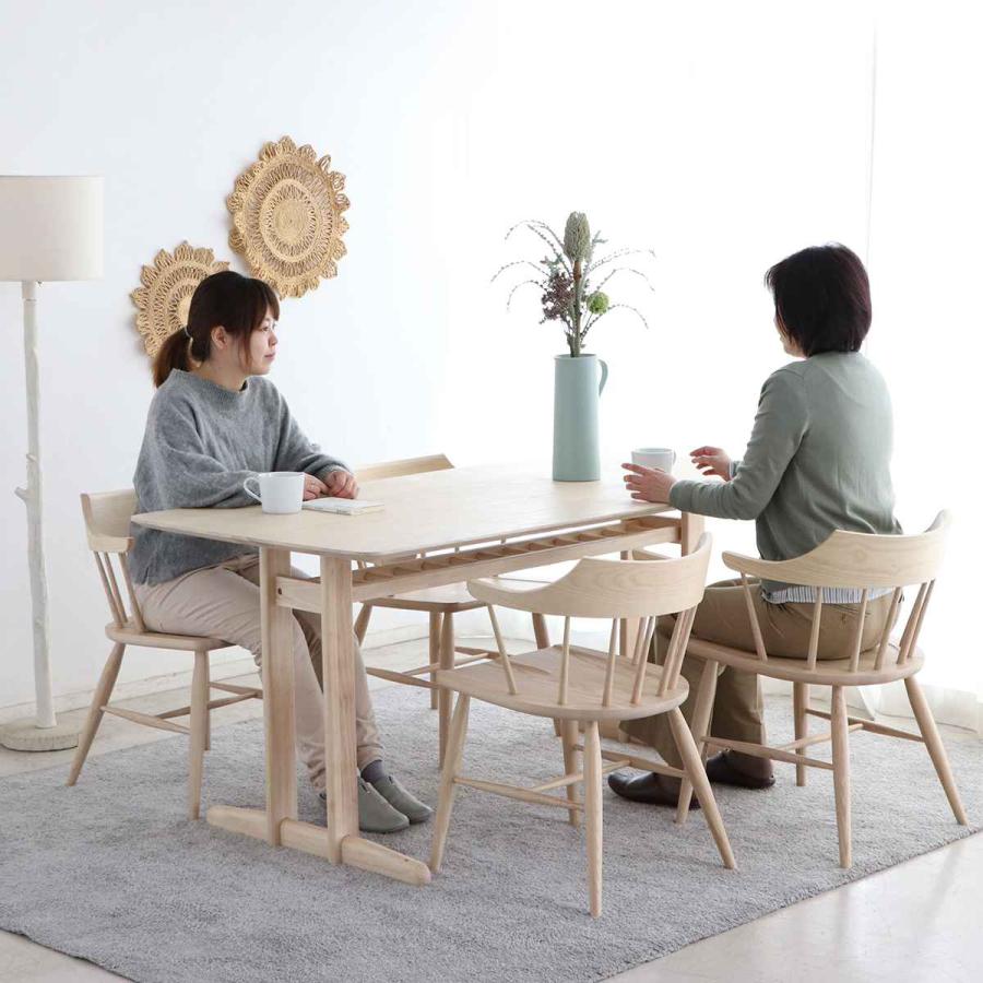 回転式 ダイニングチェア(NコレクションC-60S肘付きMBR⁄DMO)