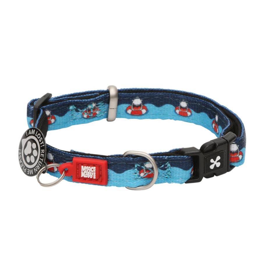 首輪 小型犬 XS マックス＆モーリー 迷子札 犬 （ 犬用首輪 ペット用