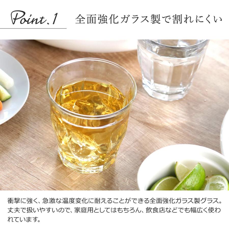 DURALEX デュラレックス ピカルディ グラス 310ml （ PICARDIE コップ 食洗機対応 電子レンジ対応 食器 ガラス ガラスコップ 強化ガラス ガラス製 ） | DURALEX | 12