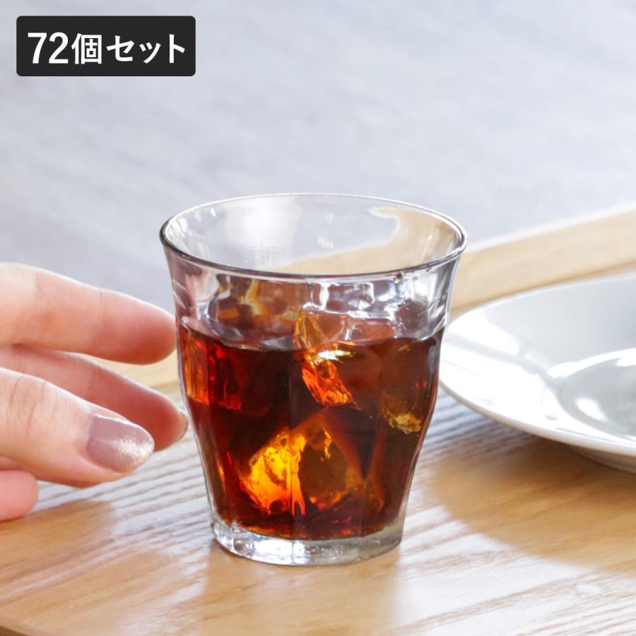 DURALEX デュラレックス ピカルディ グラス 130ml 72個セット （ PICARDIE 食洗機対応 電子レンジ対応 コップ ガラス ガラスコップ カップ ） | DURALEX