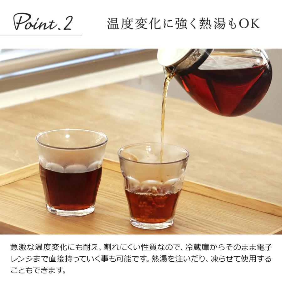 DURALEX デュラレックス ピカルディ グラス 130ml 72個セット （ PICARDIE 食洗機対応 電子レンジ対応 コップ ガラス ガラスコップ カップ ） | DURALEX | 07