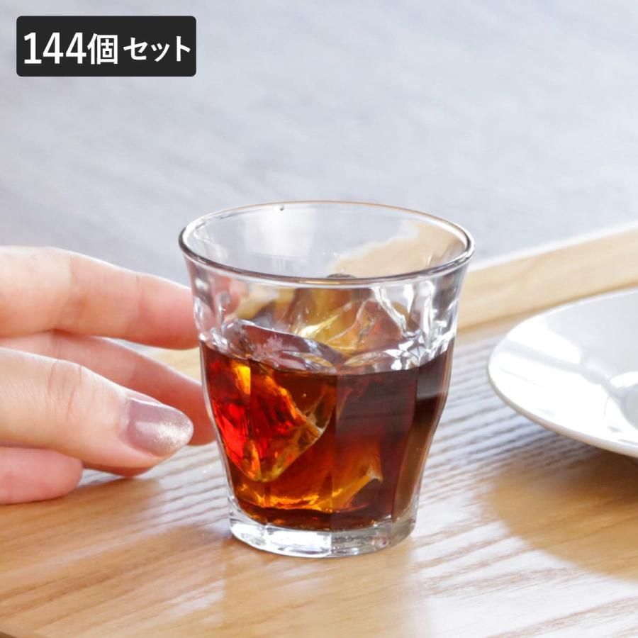 DURALEX デュラレックス ピカルディ グラス 90ml 144個セット （ PICARDIE 食洗機対応 電子レンジ対応 コップ ガラス ガラスコップ カップ ） | DURALEX