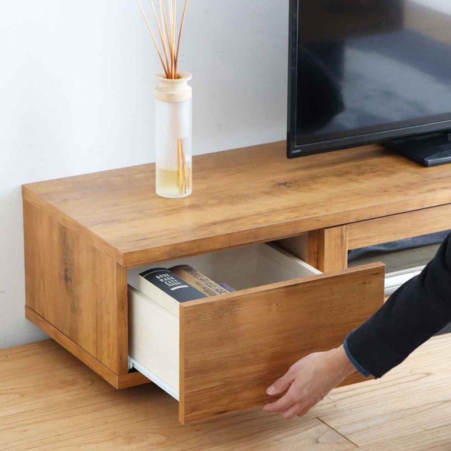 ローボード テレビ台 ヴィンテージ調 シンプルデザイン 約幅180cm