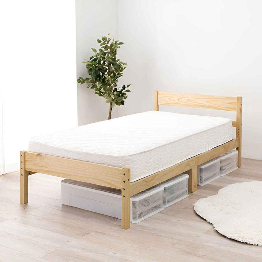 シングルベッド マットレス 寝具 幅98x奥行213x高さ83cm ベッド