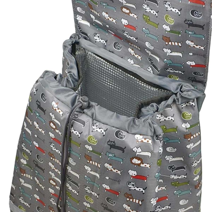 かわいいネコ柄のショッピングカート Amazon｜manhattaners(マンハッタナーズ) 【島製作所】 〔プレゼントに