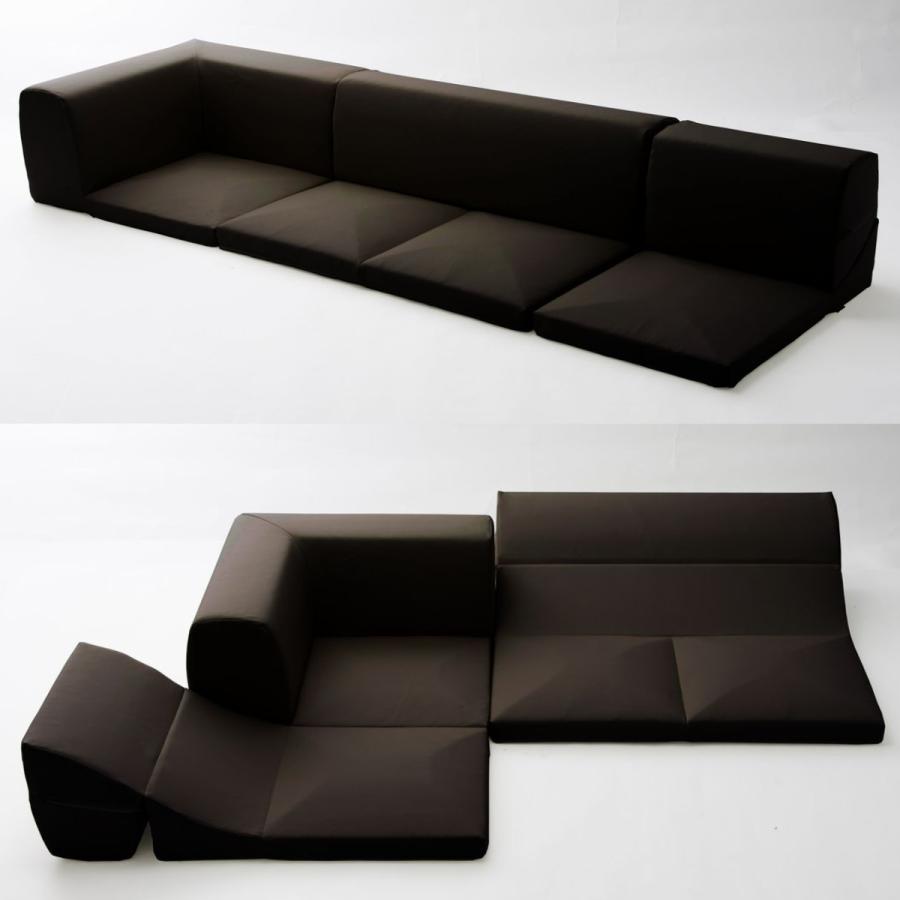 セルタン ソファ ローソファ コーナーソファー3点セット PVCレザー