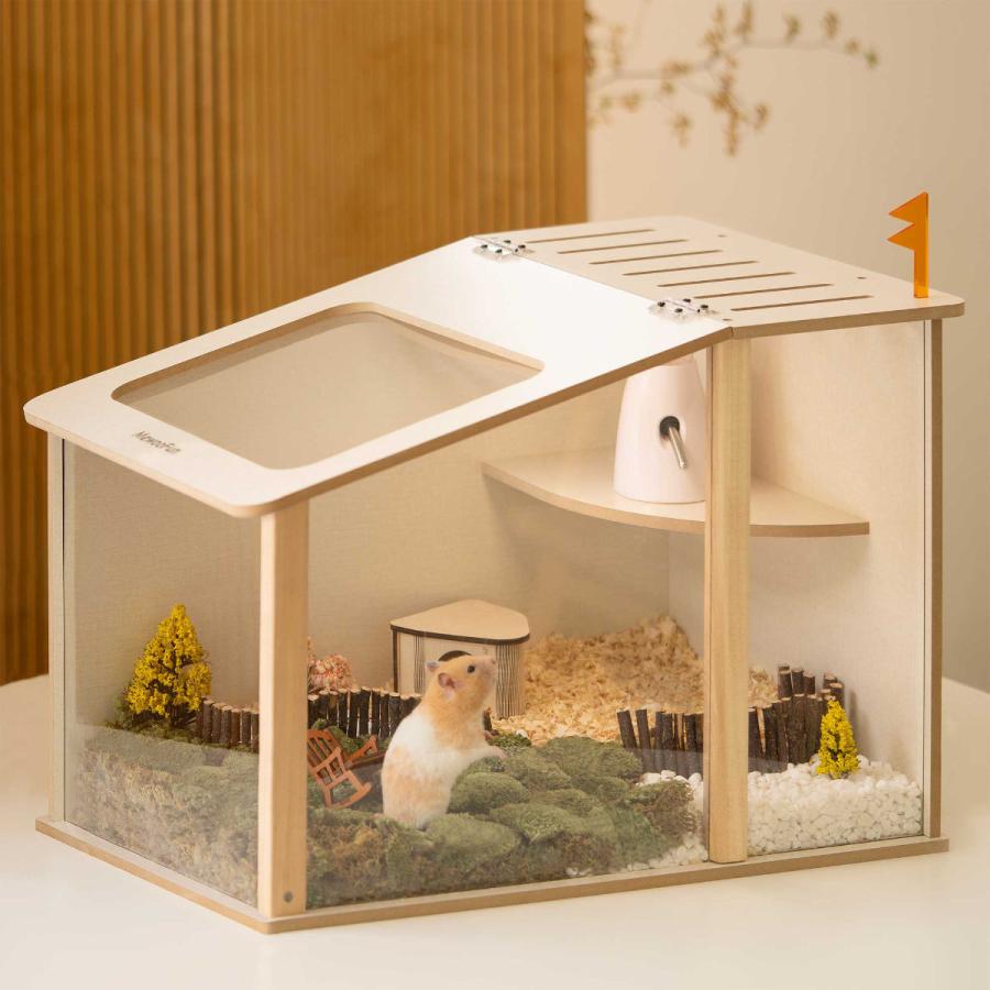 ケージ 小動物 ミオファン デラックスハウス シングルルーフ