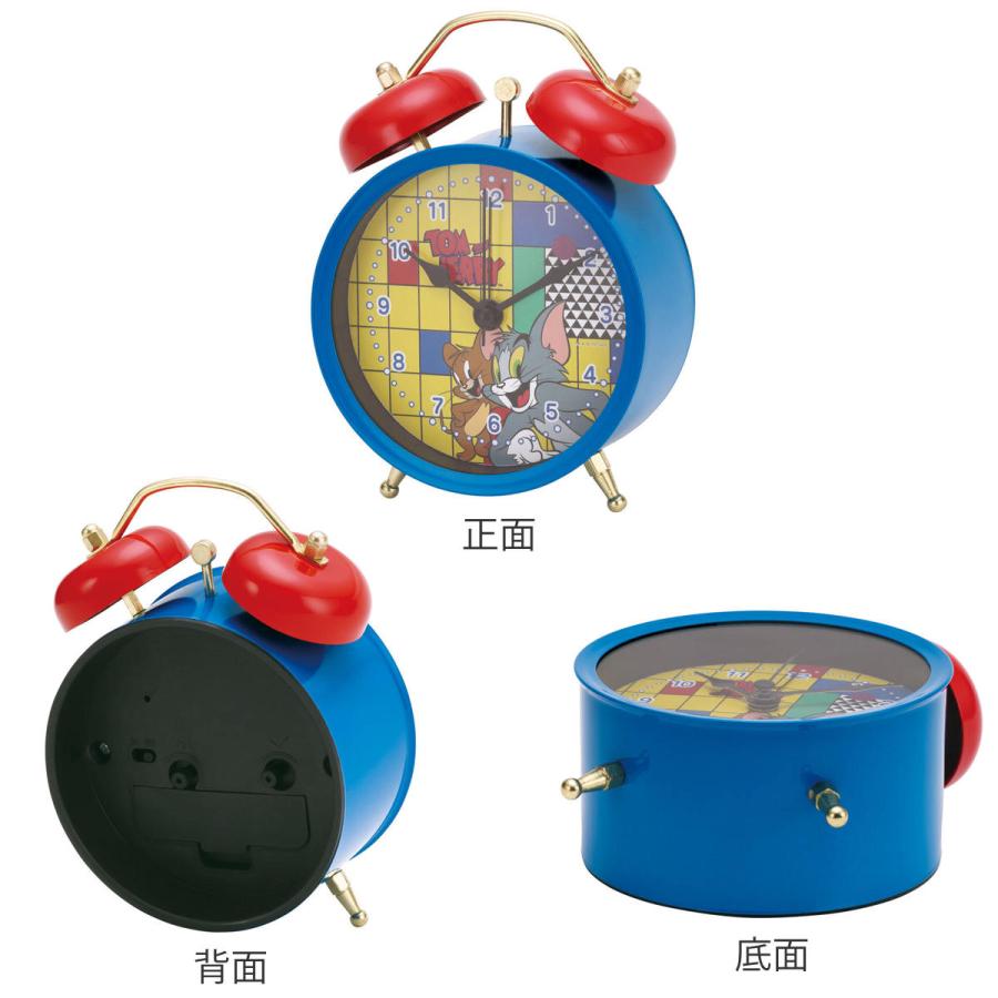 スケーター 目覚まし時計 トムとジェリー TOON アラーム キャラクター