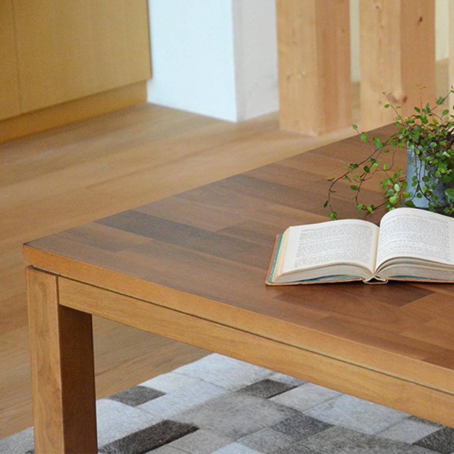こたつ テーブル おしゃれ 正方形 高さ調節 天板ぶれ防止 木製 幅75cm （ コタツ アカシア 天然木 継ぎ脚 ）｜interior-palette｜04