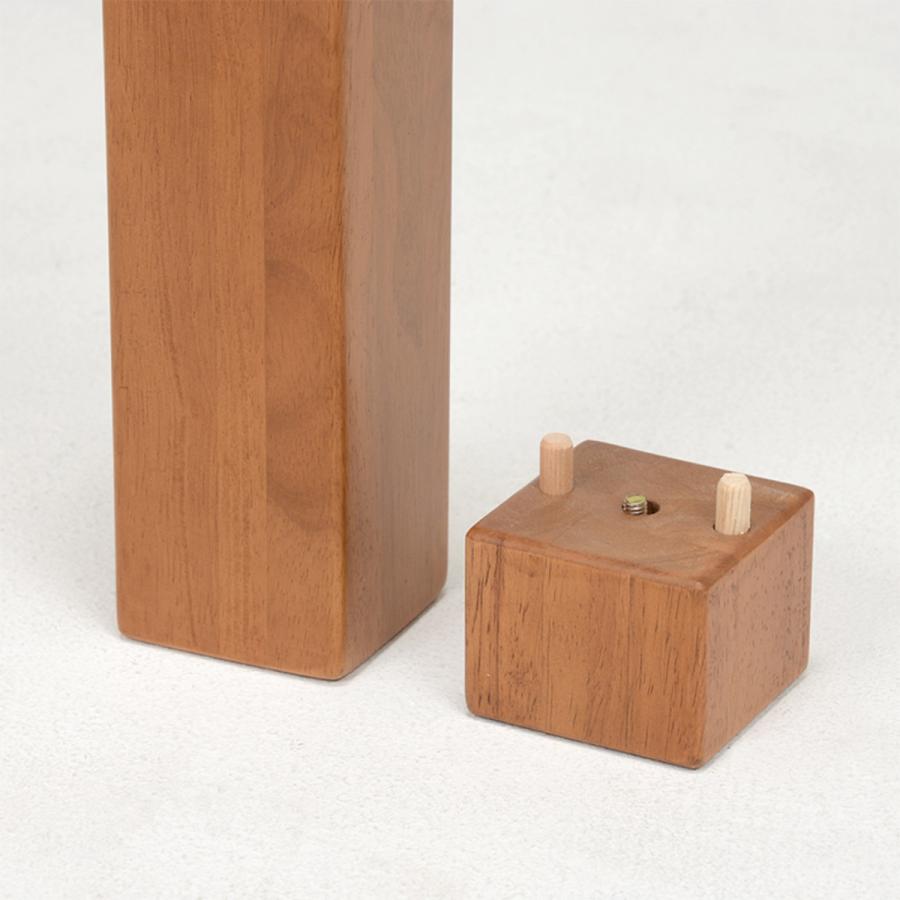 こたつ テーブル おしゃれ 正方形 高さ調節 天板ぶれ防止 木製 幅75cm （ コタツ アカシア 天然木 継ぎ脚 ）｜interior-palette｜05