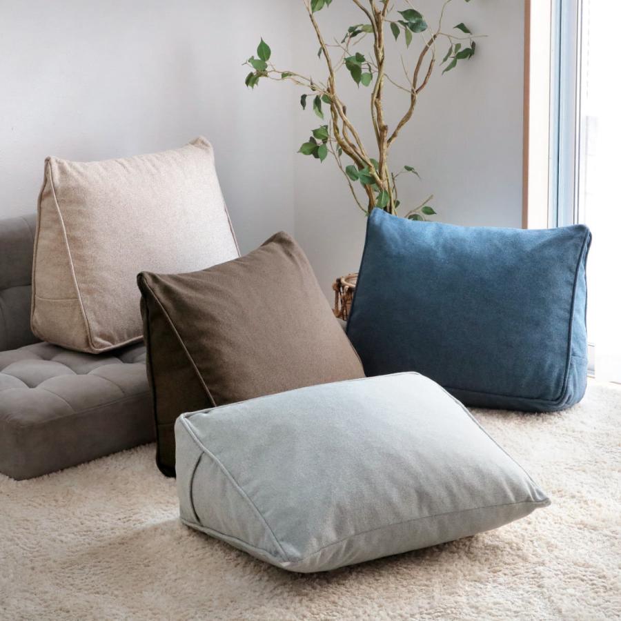 特典付き 背もたれクッション 幅60cm 4WAY 三角 カバー付き 特典付き 背もたれクッション 幅60cm 4WAY 三角 カバー付き