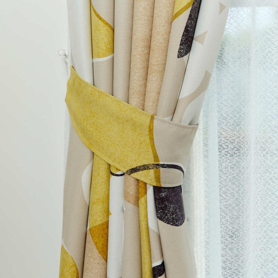 新品✨未開封 カーテン ドレープカーテン 果物柄 100×225 洗濯機で洗える スミノエ カーテン 遮光2級 フルーツフルーツ 100×178cm