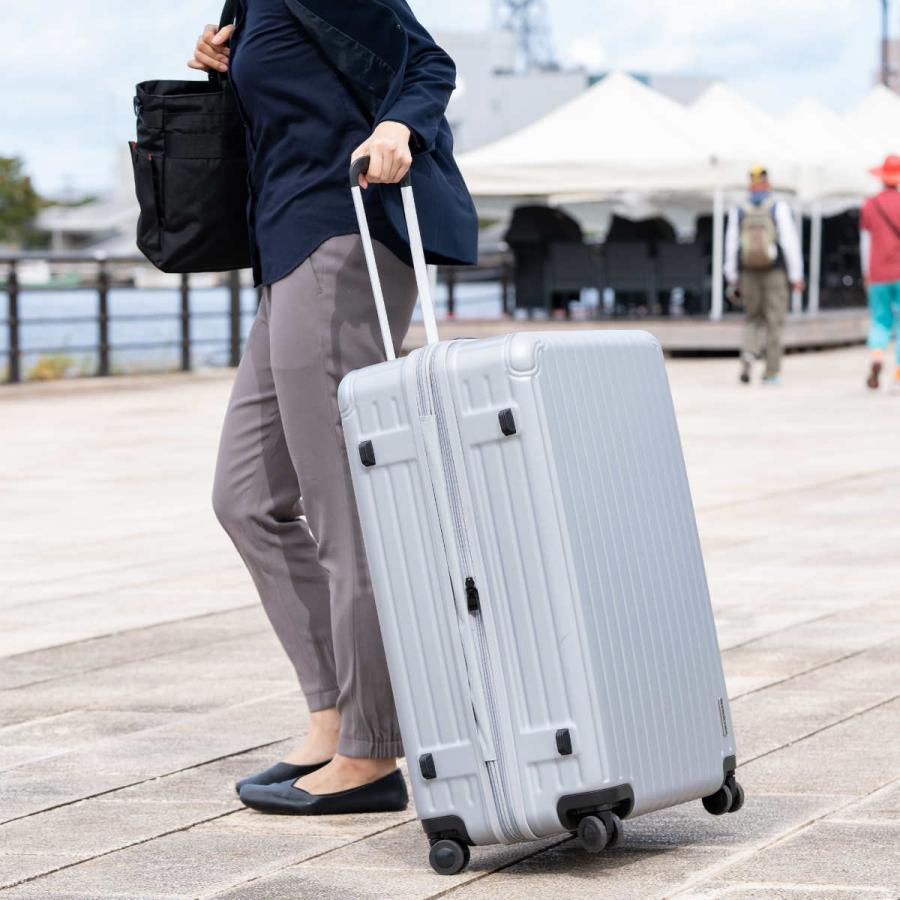 CHAMPS スーツケース 105L TSAロック CAPTAIN STAG スーツケース 105L TSAロックWFタイプ Lサイズ