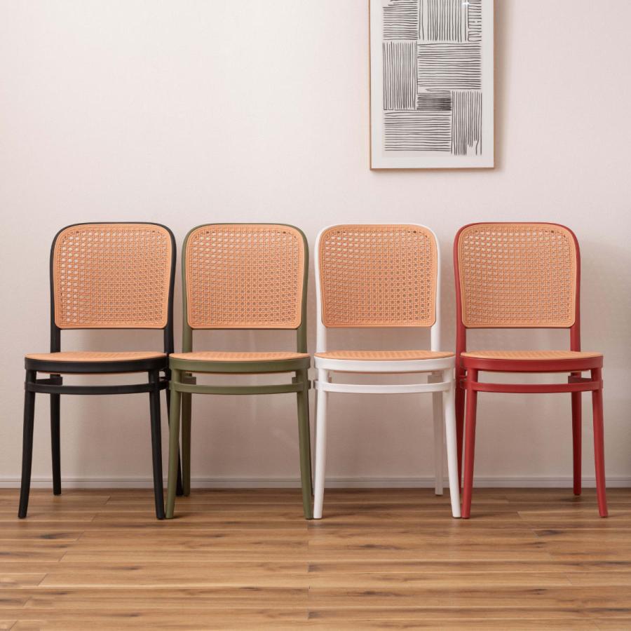 チェア12脚屋外アウトドPC-811 スチールスタッキング店舗