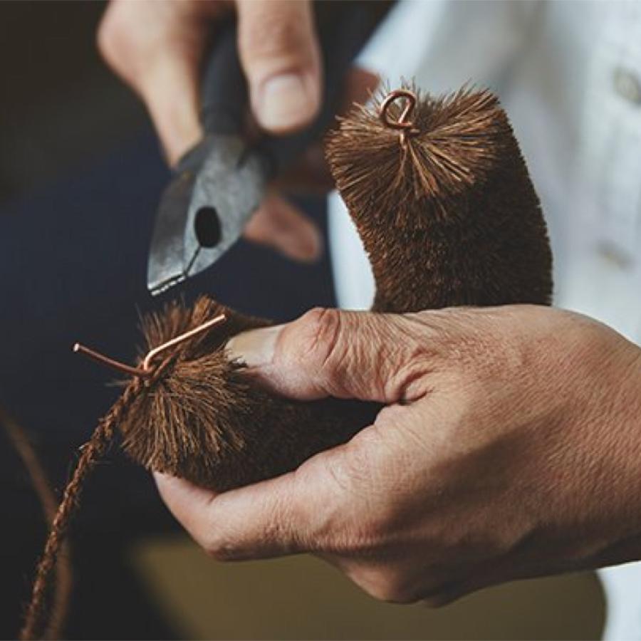 高田耕造商店 たわし しゅろのやさしいたわし ささら 紐付き （ 日本製