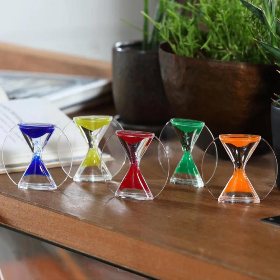 逆砂時計 観賞用 アプリクス ゴーアップ ディスク （ 砂時計 逆さ 逆