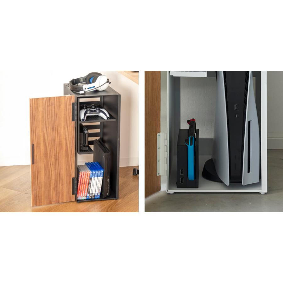 tower 特典付き 山崎実業 ゲーム機収納ラック タワー （ 4903208021098