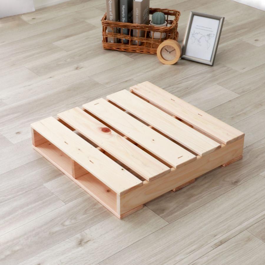 パレットベッド ハーフパレット 単品1枚 国産ひのき すのこ 日本製