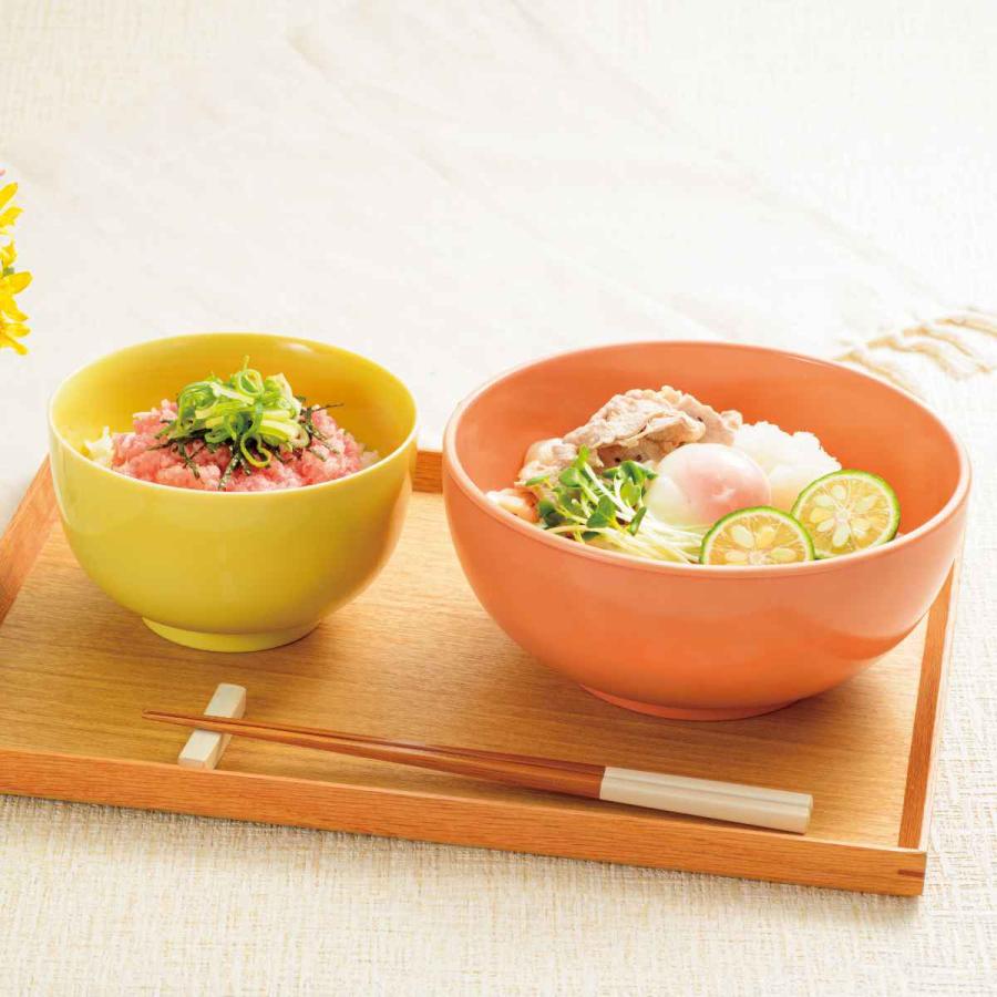 宮本産業 ボウル 18.5cm 麺鉢 juicy pop 同色5個セット （ 食洗機対応