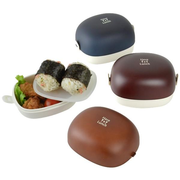 お弁当箱 2段 おにぎりランチ Have A Lunch ドット 小型弁当箱 ランチボックス おむすび 弁当箱 インテリアパレットヤフー店 通販 Yahoo ショッピング