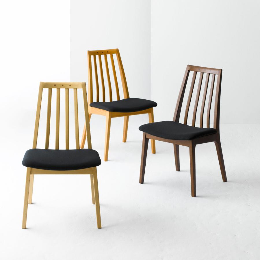 朝日木材加工 ダイニングチェア 同色2脚セット 座面高43cm BOSCO （ 開