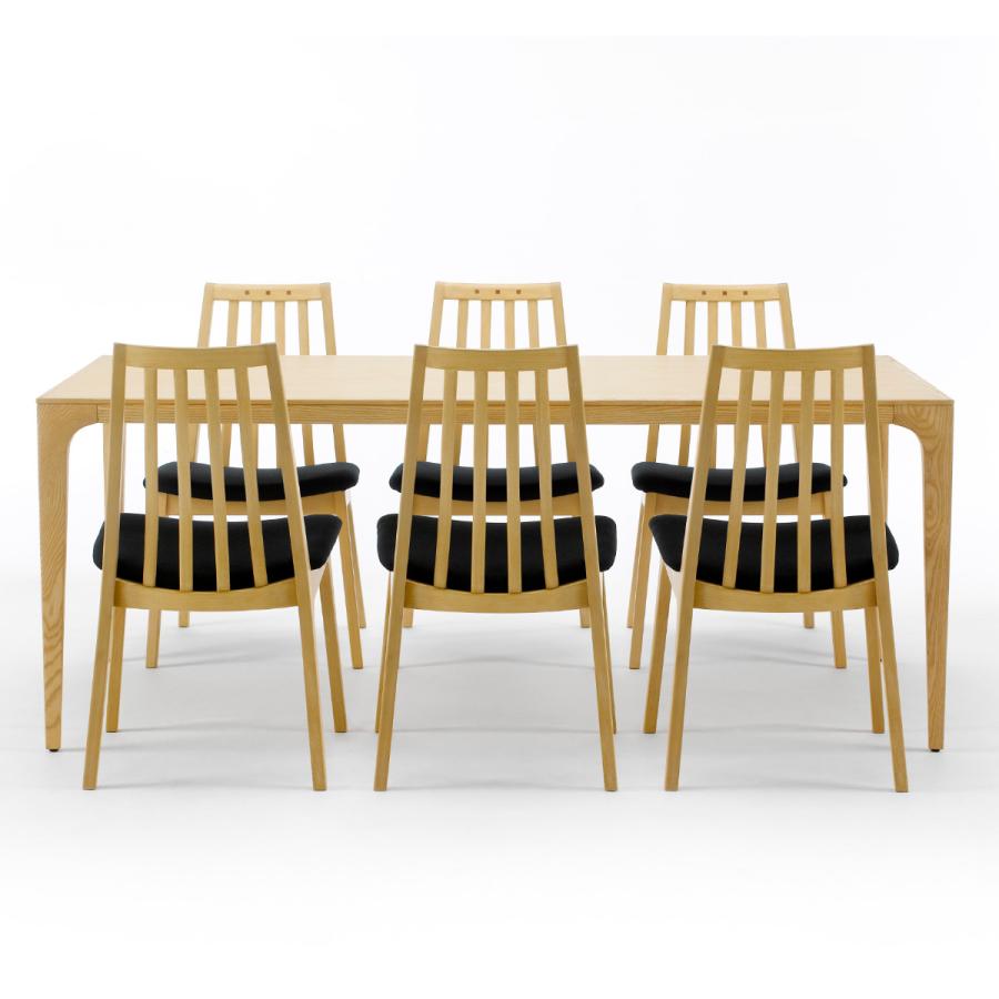 朝日木材加工 ダイニングチェア 同色2脚セット 座面高43cm BOSCO （ 開