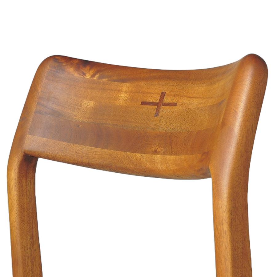 朝日木材加工 ダイニングチェア 同色2脚セット 座面高42.5cm EDDA