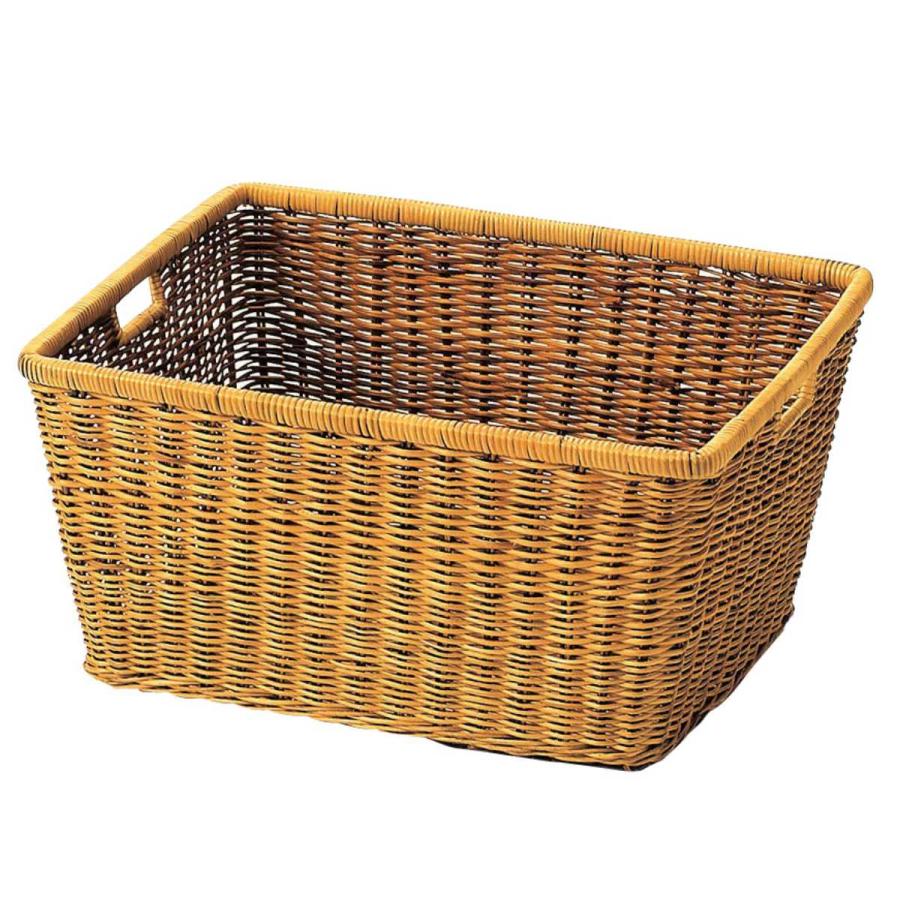 ちどり産業 かご バスケット 収納 約 幅42×奥行33.5×高さ21.5cm ちどり産業 かご バスケット 収納 約 幅42×奥行33.5×高さ21.5cm