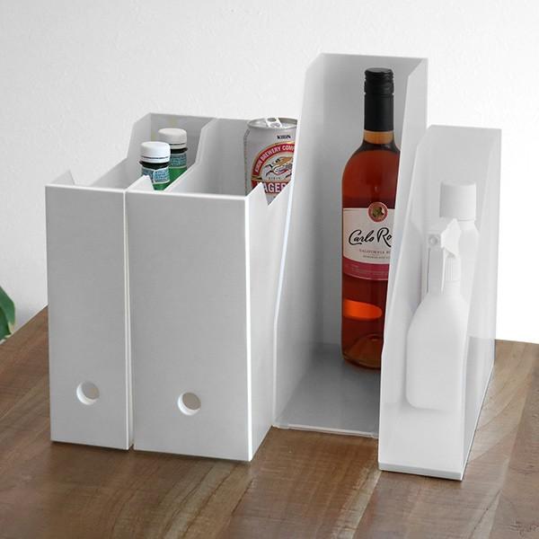 ファイルケース 約 幅11 奥行25 高さ32cm ステイト ケース型 ワイド 縦型 前開き 収納 インテリア 白 ファイルボックス ファイルスタンド インテリアパレットヤフー店 通販 Yahoo ショッピング