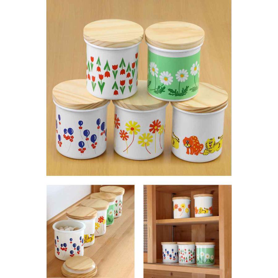 新品未使用！アリリアレトロ ホーロー キャニスター 4個セット 楽天市場】[12月12日〜1月16日 P15倍]ホーロー キャニスター 750ml