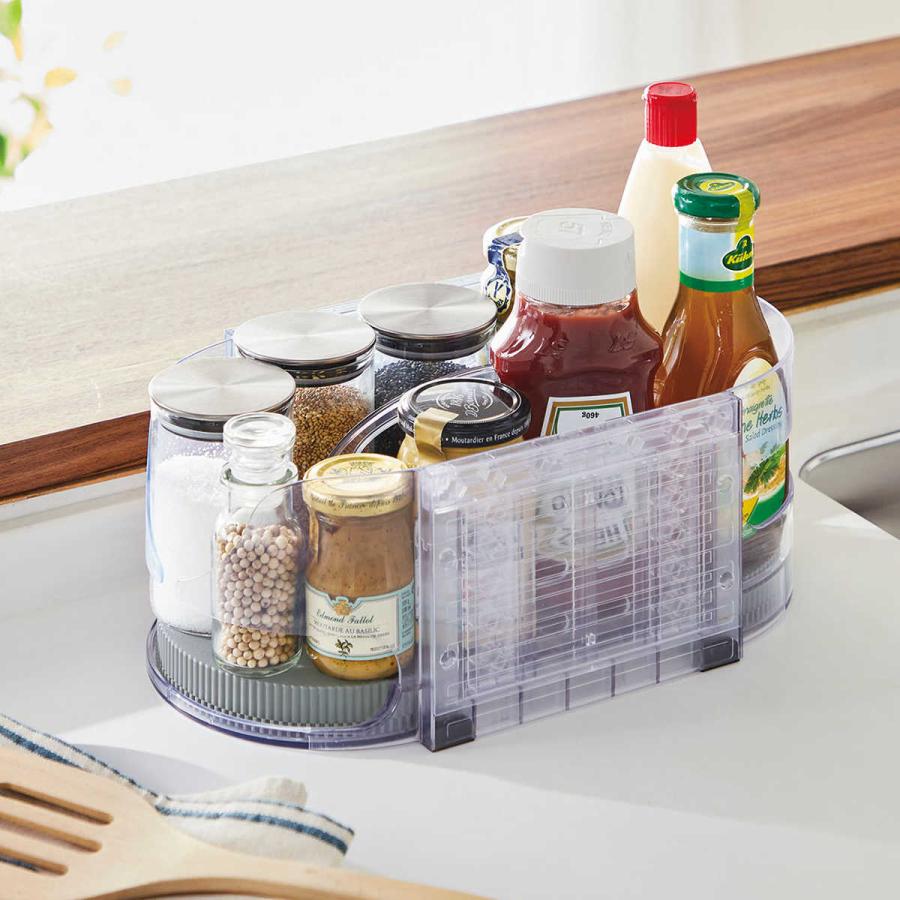 COGIT（コジット） 冷蔵庫収納 省スペース調味料ラック マワリーナ DX