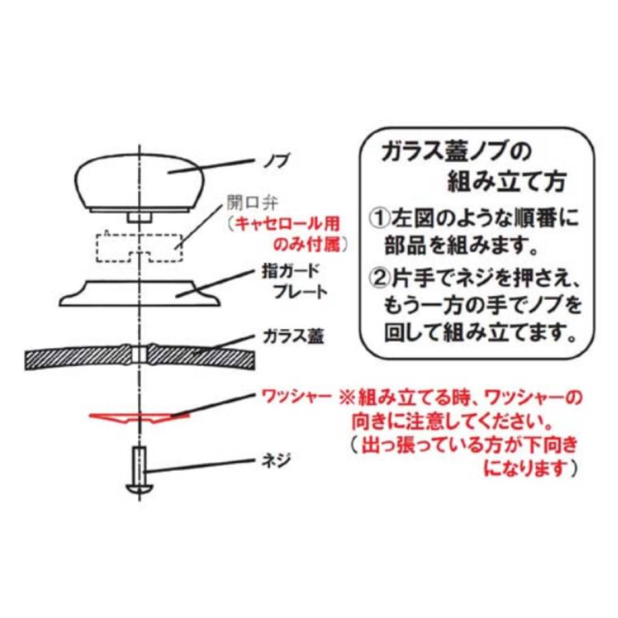 バイオタン ガラス蓋 24cm PYLEX （ ガストロラックス フライパン 蓋 ）｜interior-palette｜07