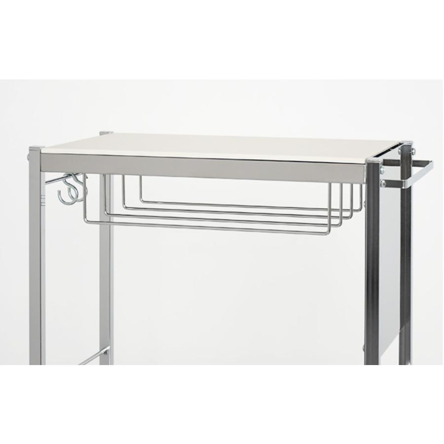 キッチンワゴン 人工大理石天板キッチン作業台 幅48cm （ キャスター