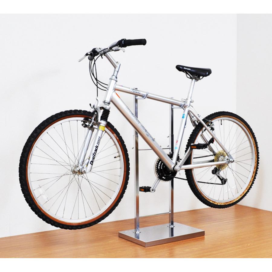 自転車スタンド 1台用 室内用 （ サイクルスタンド サイクルラック ディスプレイ 縦置き 1台 日本製 ）｜interior-palette｜10