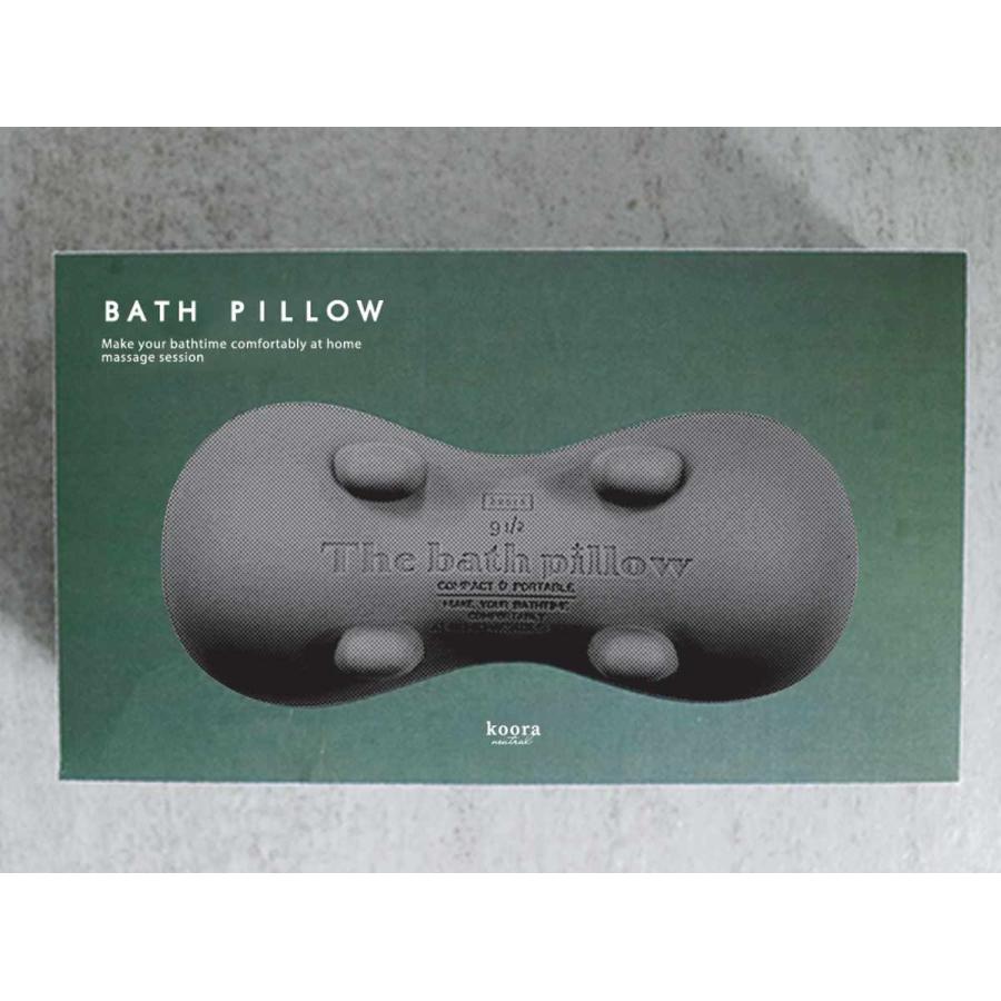 バスピロー koora NT Bath Pillow Soil （ クーラ 風呂枕 バス枕
