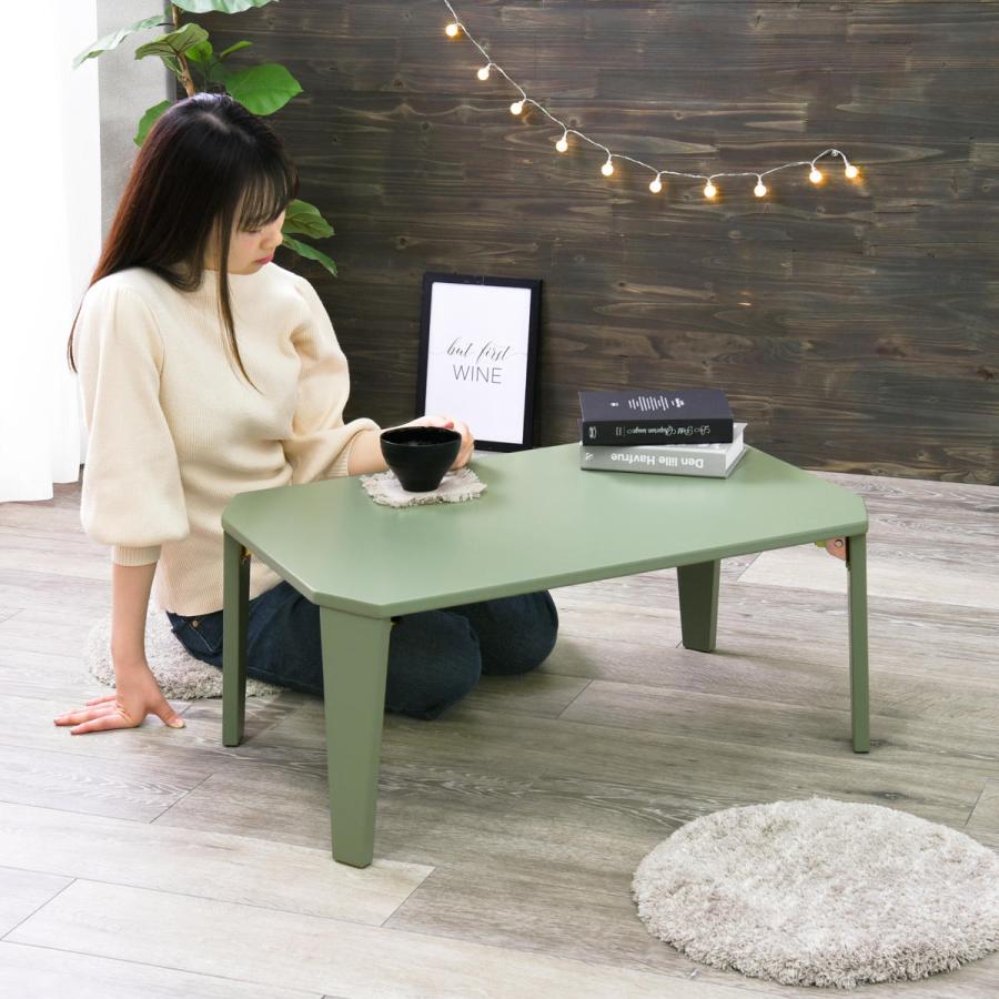 ルームズ　大正堂　折りたたみローテーブル ルームズ 大正堂 折りたたみローテーブル ローテーブル 折りたたみ 幅